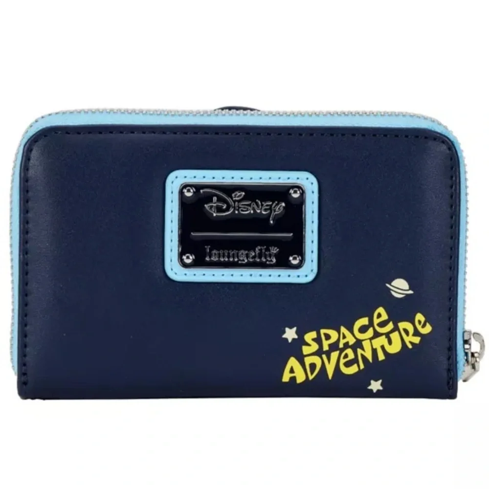 Loungefly Glow in the Dark Space Adventure Zip Wallet NWT